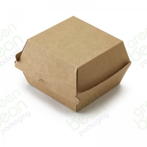 Snack - Burger Box Large (Brown)